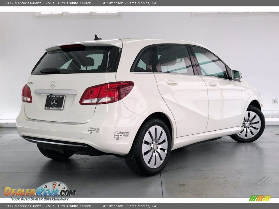 2017 Mercedes-Benz B 250e Cirrus White / Black Photo #16