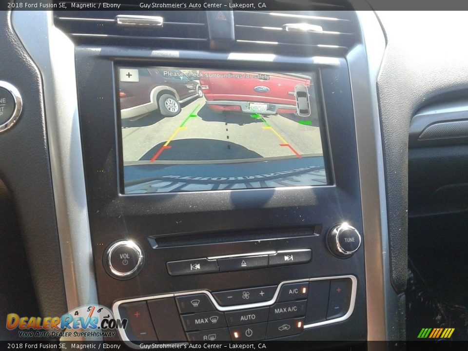 2018 Ford Fusion SE Magnetic / Ebony Photo #13