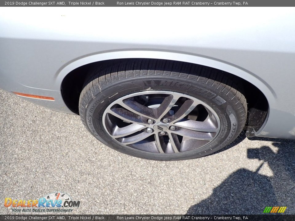 2019 Dodge Challenger SXT AWD Triple Nickel / Black Photo #2