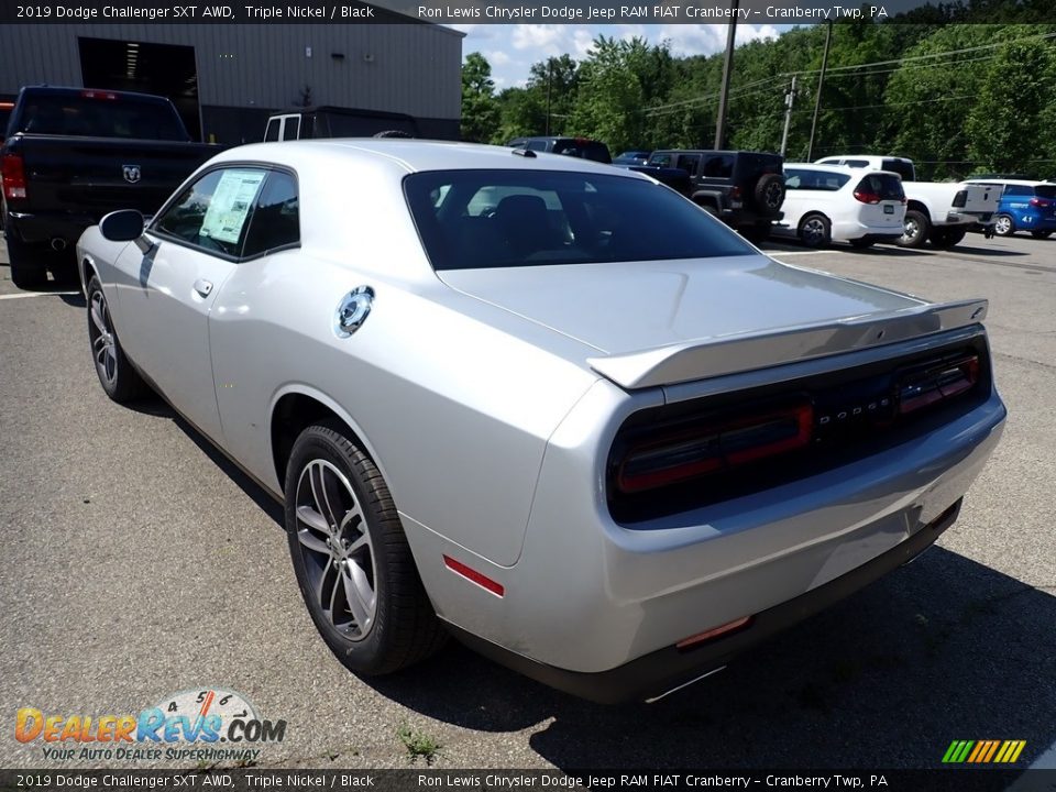 2019 Dodge Challenger SXT AWD Triple Nickel / Black Photo #4