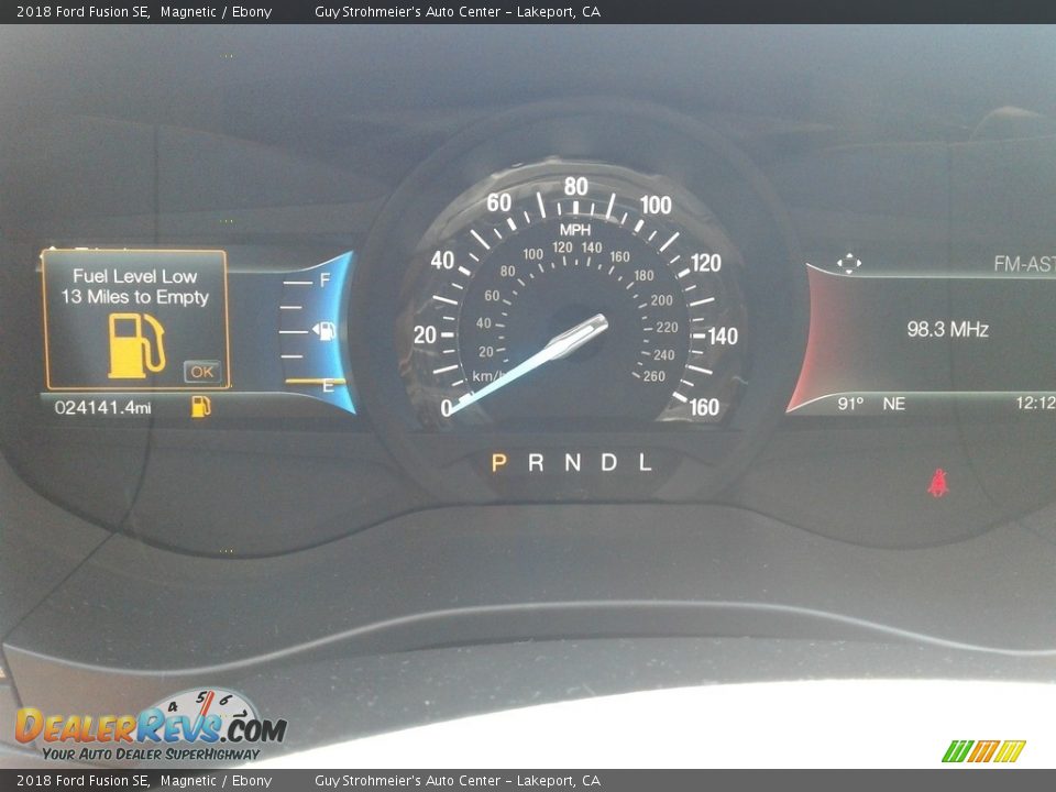 2018 Ford Fusion SE Magnetic / Ebony Photo #18