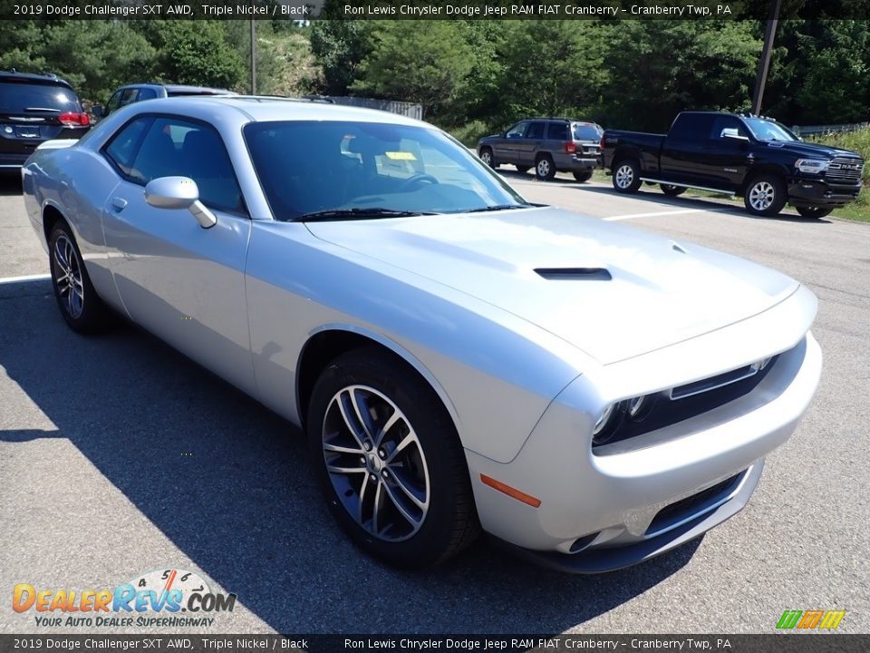 2019 Dodge Challenger SXT AWD Triple Nickel / Black Photo #8