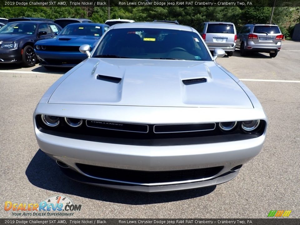 2019 Dodge Challenger SXT AWD Triple Nickel / Black Photo #9