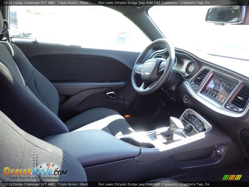 2019 Dodge Challenger SXT AWD Triple Nickel / Black Photo #12