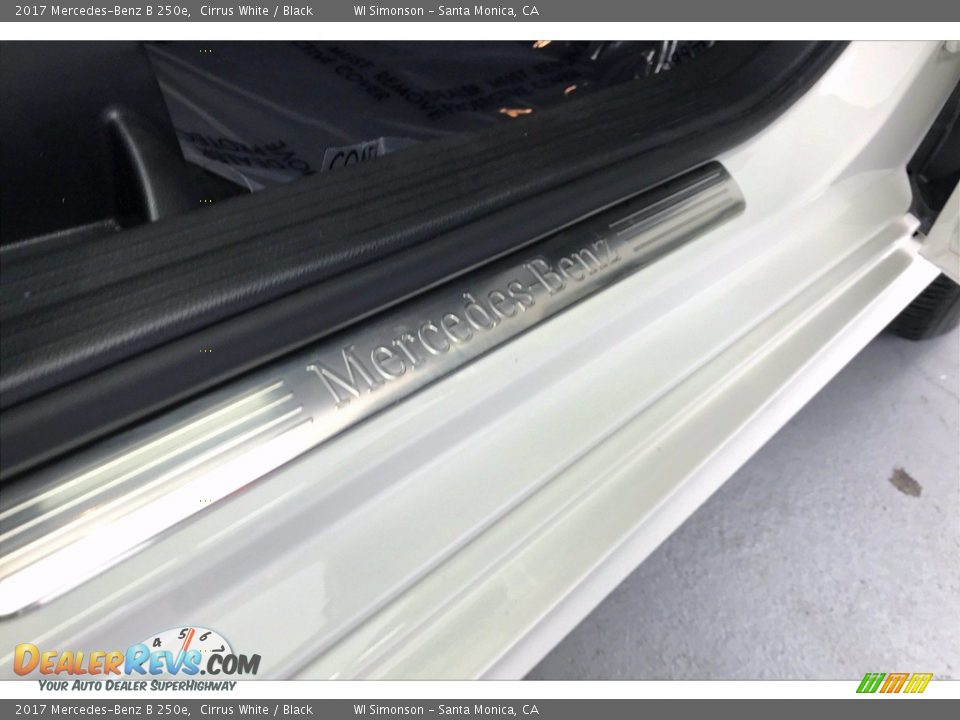 2017 Mercedes-Benz B 250e Cirrus White / Black Photo #29