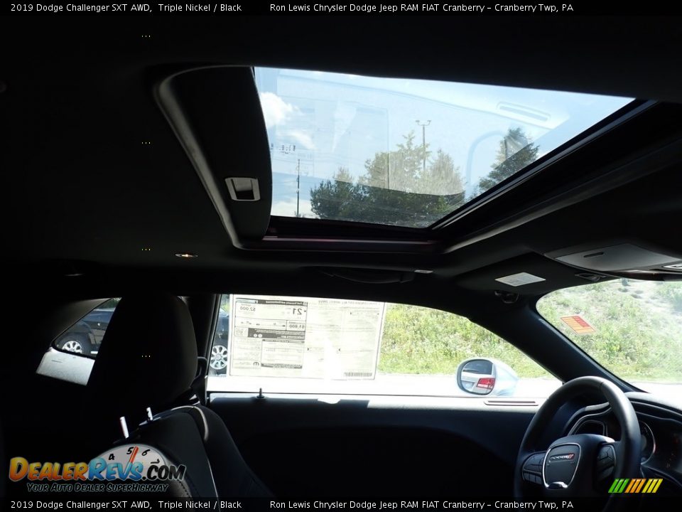 2019 Dodge Challenger SXT AWD Triple Nickel / Black Photo #13