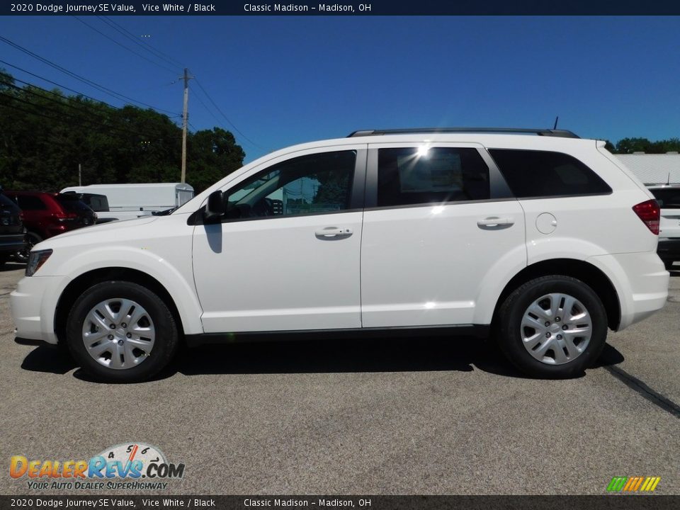 2020 Dodge Journey SE Value Vice White / Black Photo #4