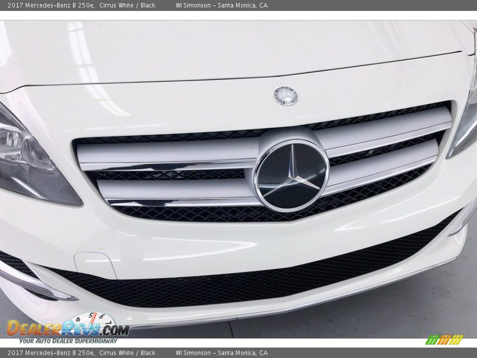 2017 Mercedes-Benz B 250e Cirrus White / Black Photo #33