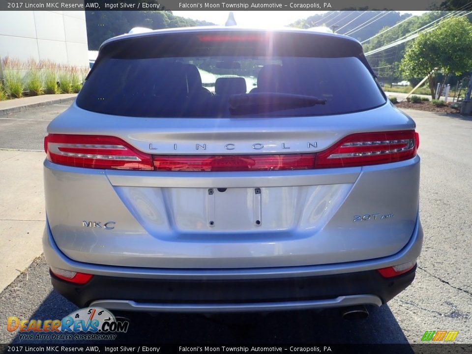 2017 Lincoln MKC Reserve AWD Ingot Silver / Ebony Photo #3