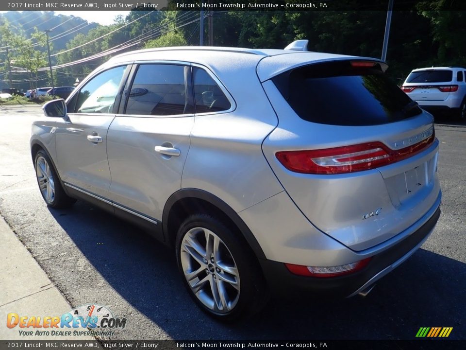 2017 Lincoln MKC Reserve AWD Ingot Silver / Ebony Photo #5