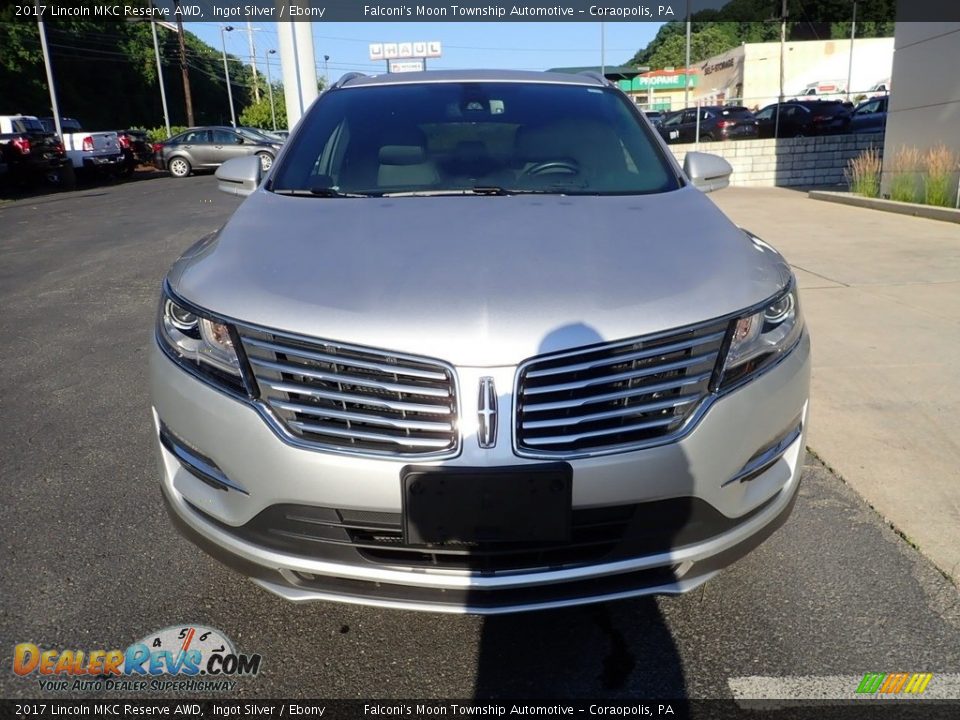 2017 Lincoln MKC Reserve AWD Ingot Silver / Ebony Photo #8