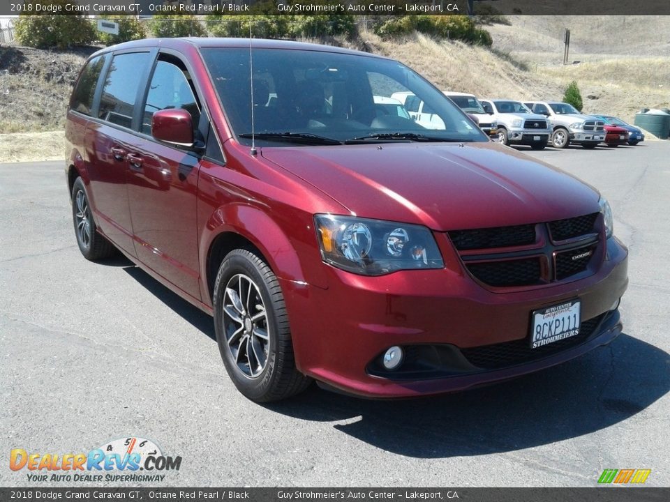 2018 Dodge Grand Caravan GT Octane Red Pearl / Black Photo #1