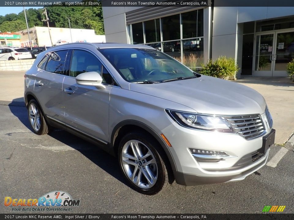 2017 Lincoln MKC Reserve AWD Ingot Silver / Ebony Photo #9