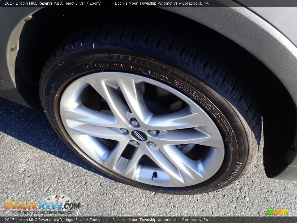 2017 Lincoln MKC Reserve AWD Ingot Silver / Ebony Photo #10