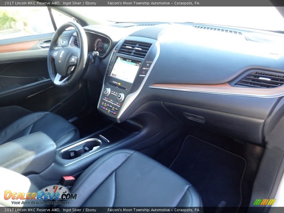 2017 Lincoln MKC Reserve AWD Ingot Silver / Ebony Photo #12