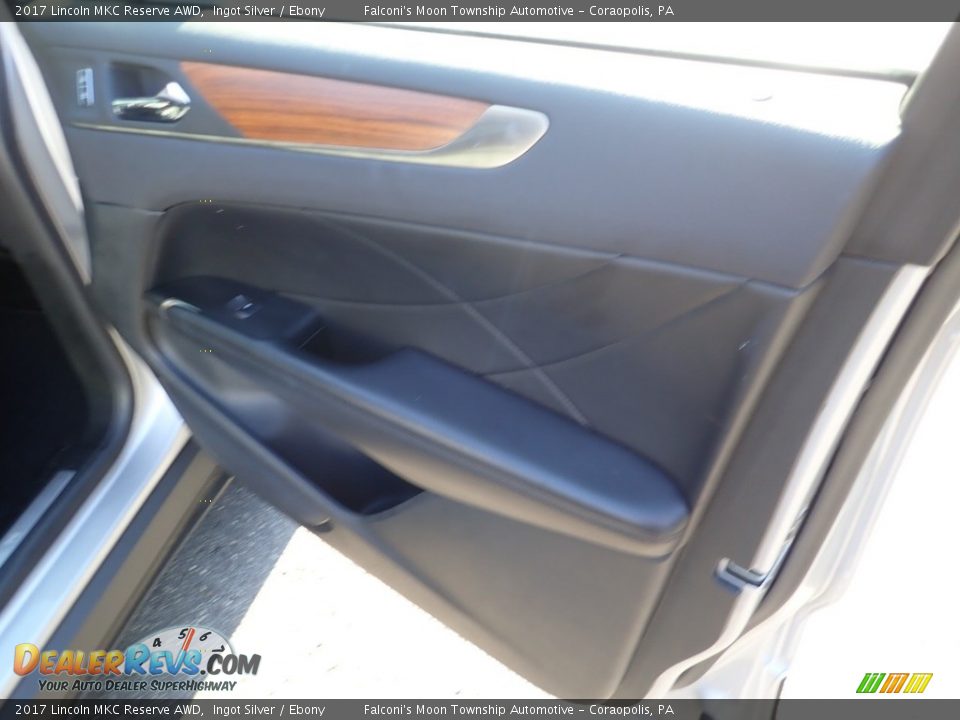 2017 Lincoln MKC Reserve AWD Ingot Silver / Ebony Photo #13