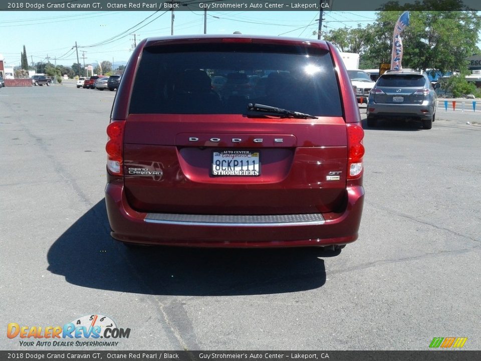 2018 Dodge Grand Caravan GT Octane Red Pearl / Black Photo #7