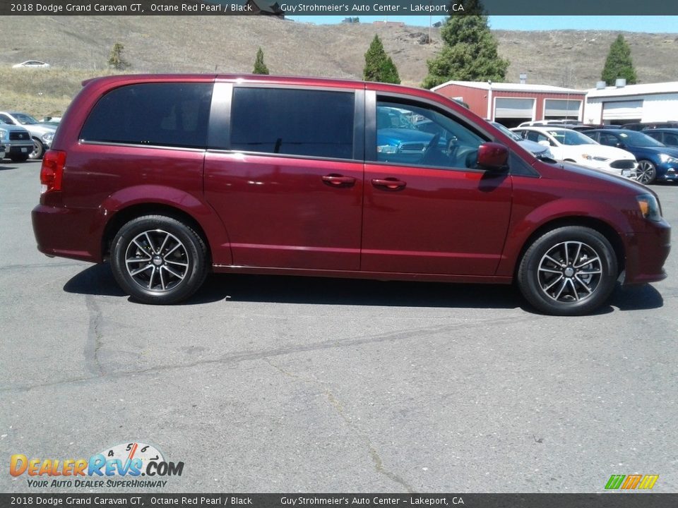 2018 Dodge Grand Caravan GT Octane Red Pearl / Black Photo #8