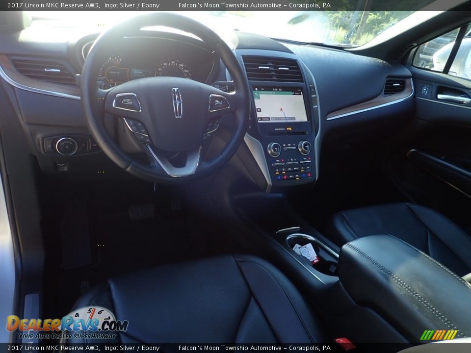 2017 Lincoln MKC Reserve AWD Ingot Silver / Ebony Photo #17