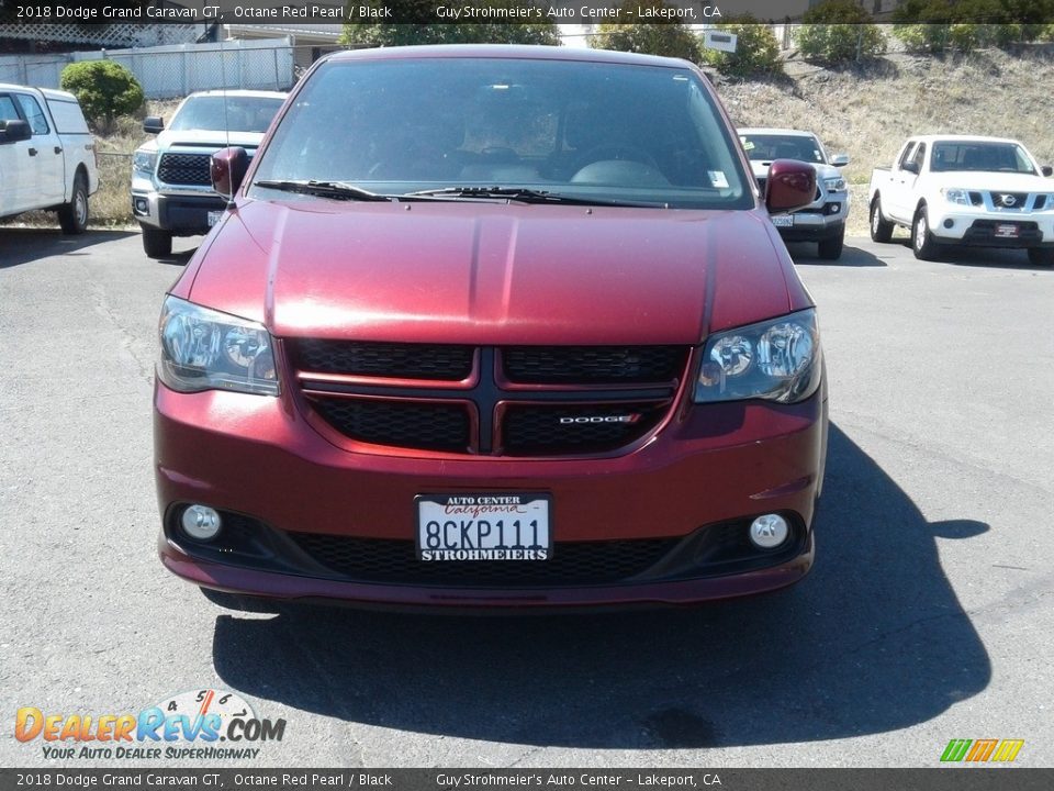 2018 Dodge Grand Caravan GT Octane Red Pearl / Black Photo #9