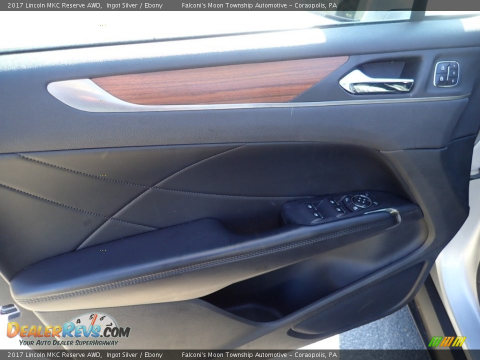 2017 Lincoln MKC Reserve AWD Ingot Silver / Ebony Photo #18