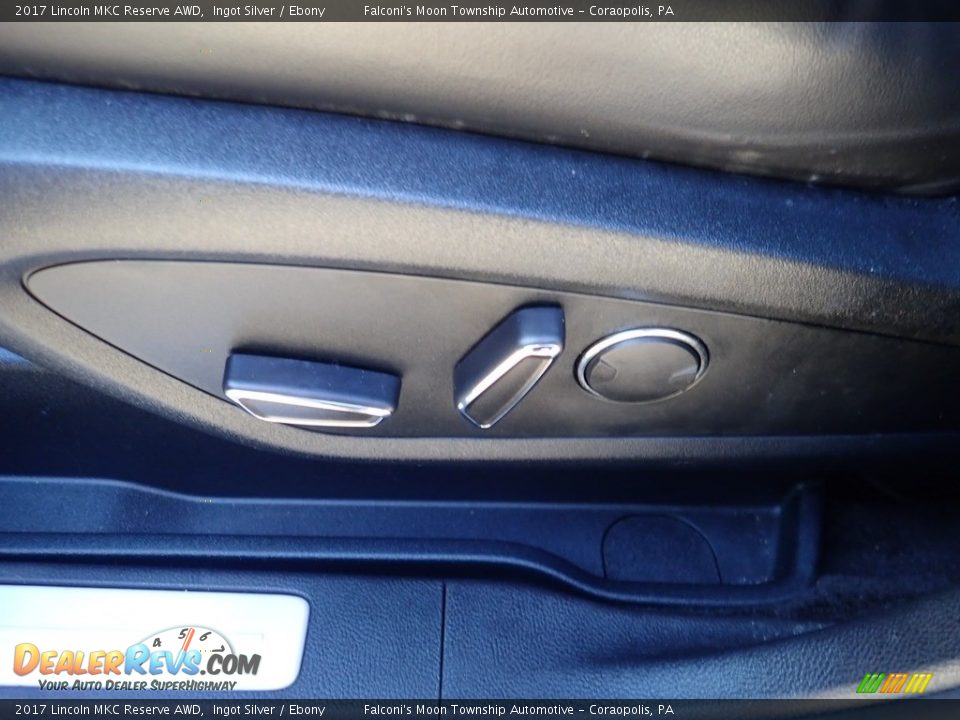 2017 Lincoln MKC Reserve AWD Ingot Silver / Ebony Photo #19