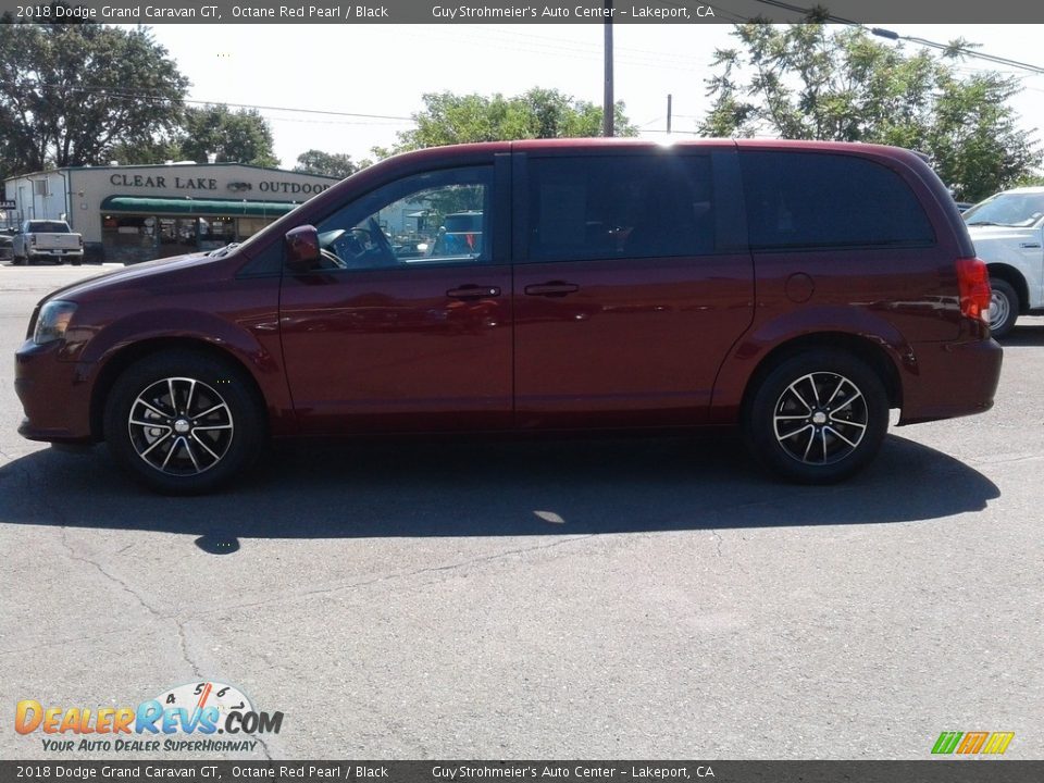 2018 Dodge Grand Caravan GT Octane Red Pearl / Black Photo #10