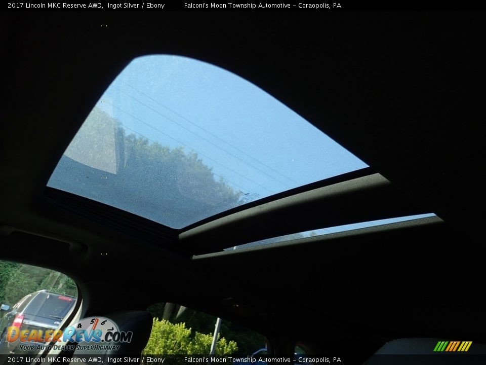 2017 Lincoln MKC Reserve AWD Ingot Silver / Ebony Photo #20