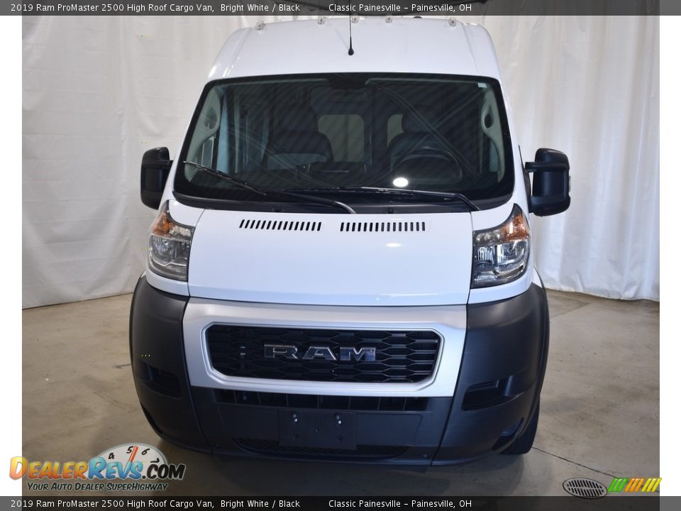 2019 Ram ProMaster 2500 High Roof Cargo Van Bright White / Black Photo #4