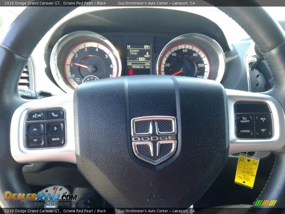 2018 Dodge Grand Caravan GT Steering Wheel Photo #22