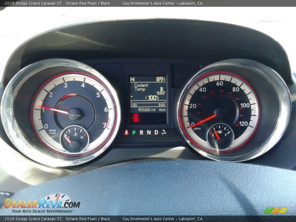 2018 Dodge Grand Caravan GT Gauges Photo #23