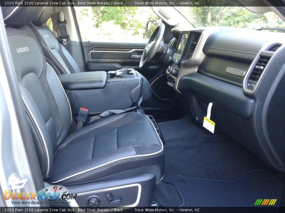 Front Seat of 2020 Ram 1500 Laramie Crew Cab 4x4 Photo #17