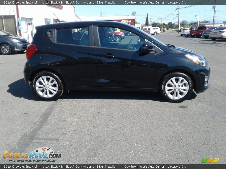 2019 Chevrolet Spark LT Mosaic Black / Jet Black/­Dark Anderson Silver Metallic Photo #7