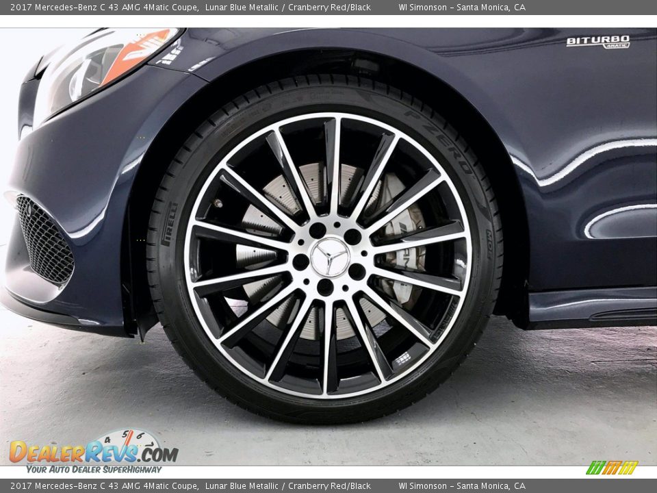 2017 Mercedes-Benz C 43 AMG 4Matic Coupe Wheel Photo #8