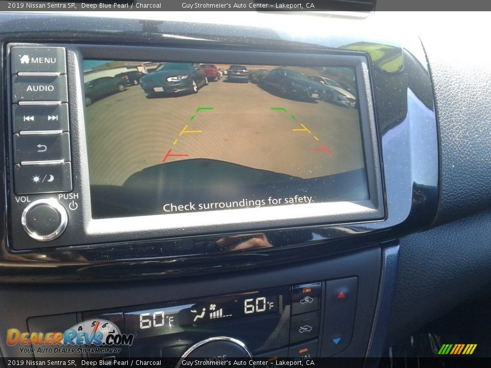 2019 Nissan Sentra SR Deep Blue Pearl / Charcoal Photo #12