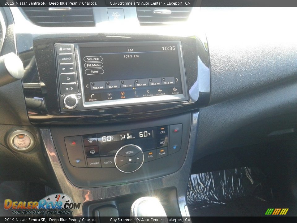 2019 Nissan Sentra SR Deep Blue Pearl / Charcoal Photo #16