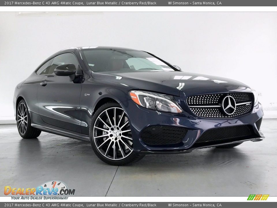 Front 3/4 View of 2017 Mercedes-Benz C 43 AMG 4Matic Coupe Photo #34