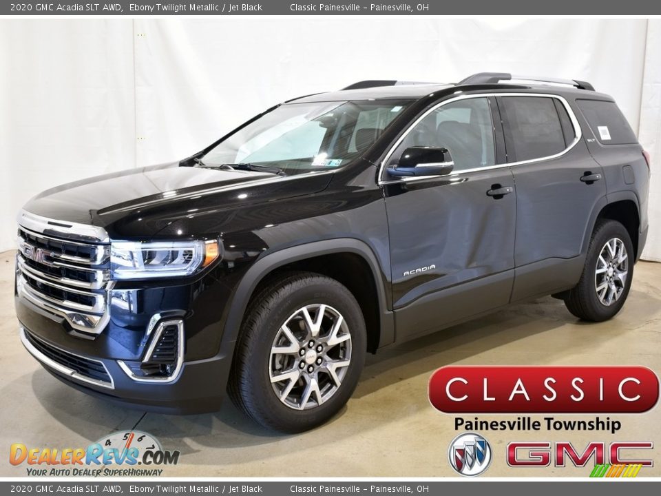 2020 GMC Acadia SLT AWD Ebony Twilight Metallic / Jet Black Photo #1