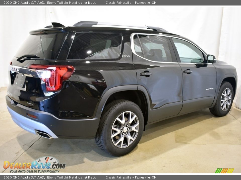 2020 GMC Acadia SLT AWD Ebony Twilight Metallic / Jet Black Photo #2