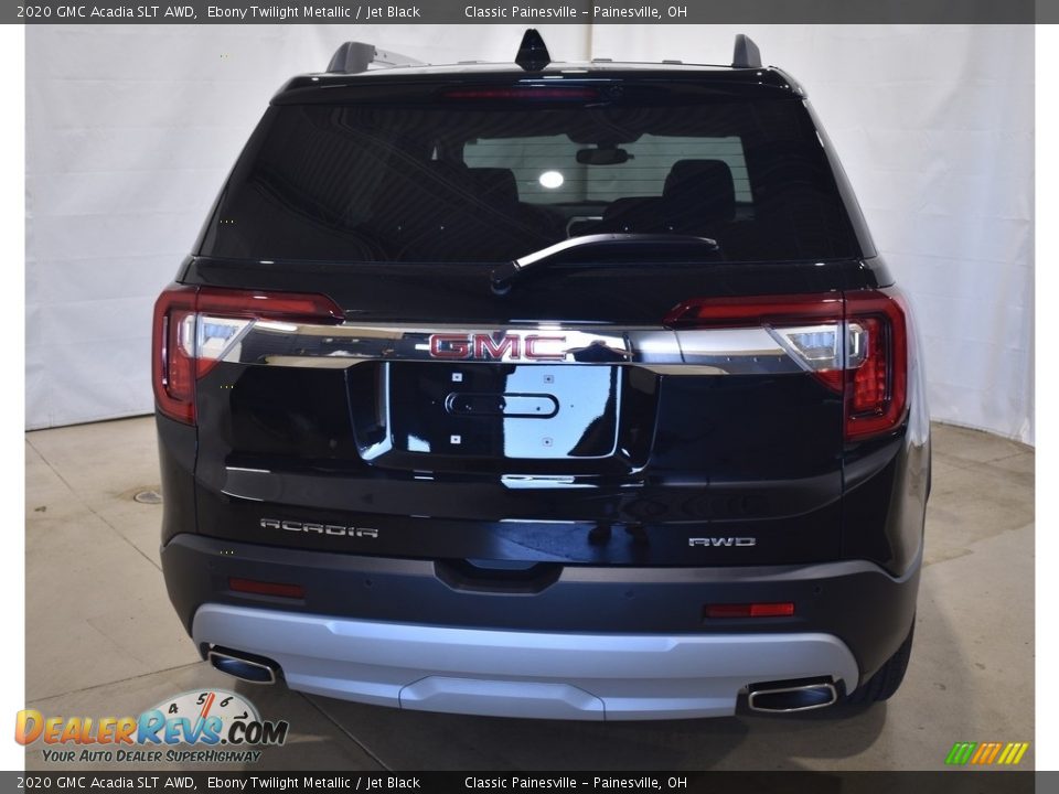 2020 GMC Acadia SLT AWD Ebony Twilight Metallic / Jet Black Photo #3