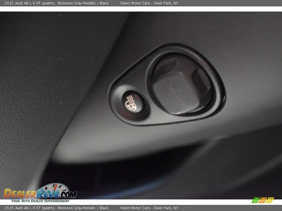 2015 Audi A8 L 4.0T quattro Monsoon Gray Metallic / Black Photo #15