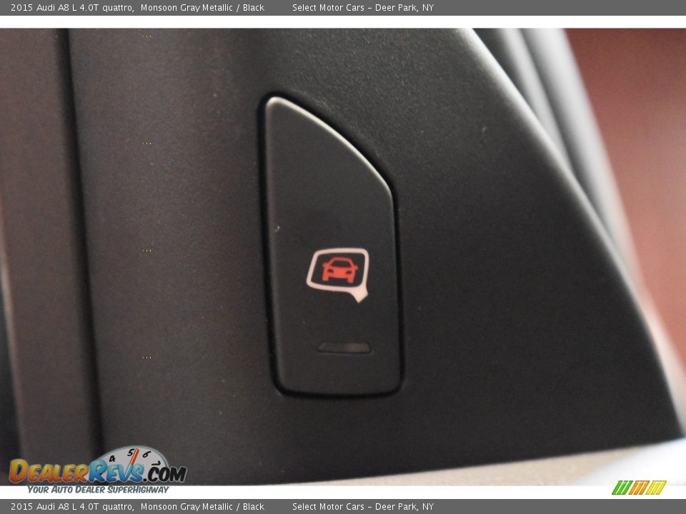 2015 Audi A8 L 4.0T quattro Monsoon Gray Metallic / Black Photo #16