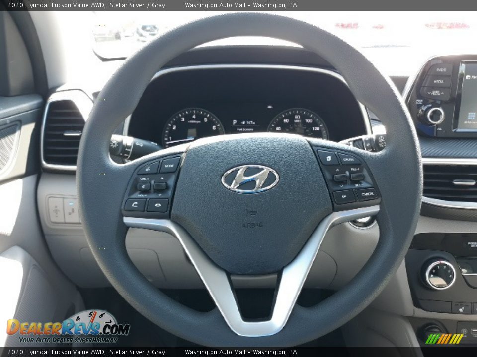 2020 Hyundai Tucson Value AWD Stellar Silver / Gray Photo #6
