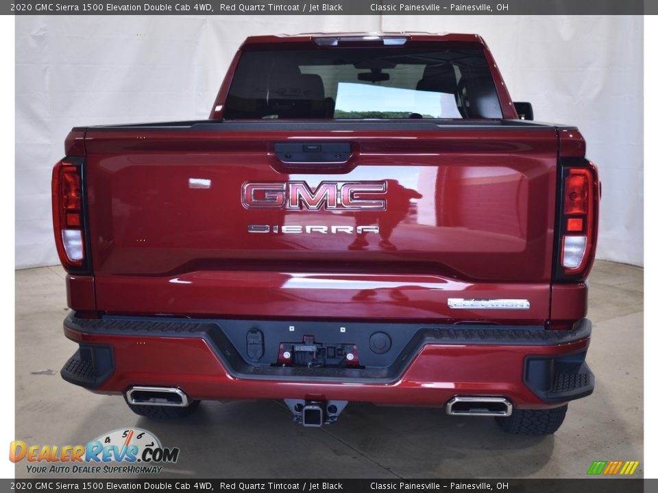 2020 GMC Sierra 1500 Elevation Double Cab 4WD Red Quartz Tintcoat / Jet Black Photo #3