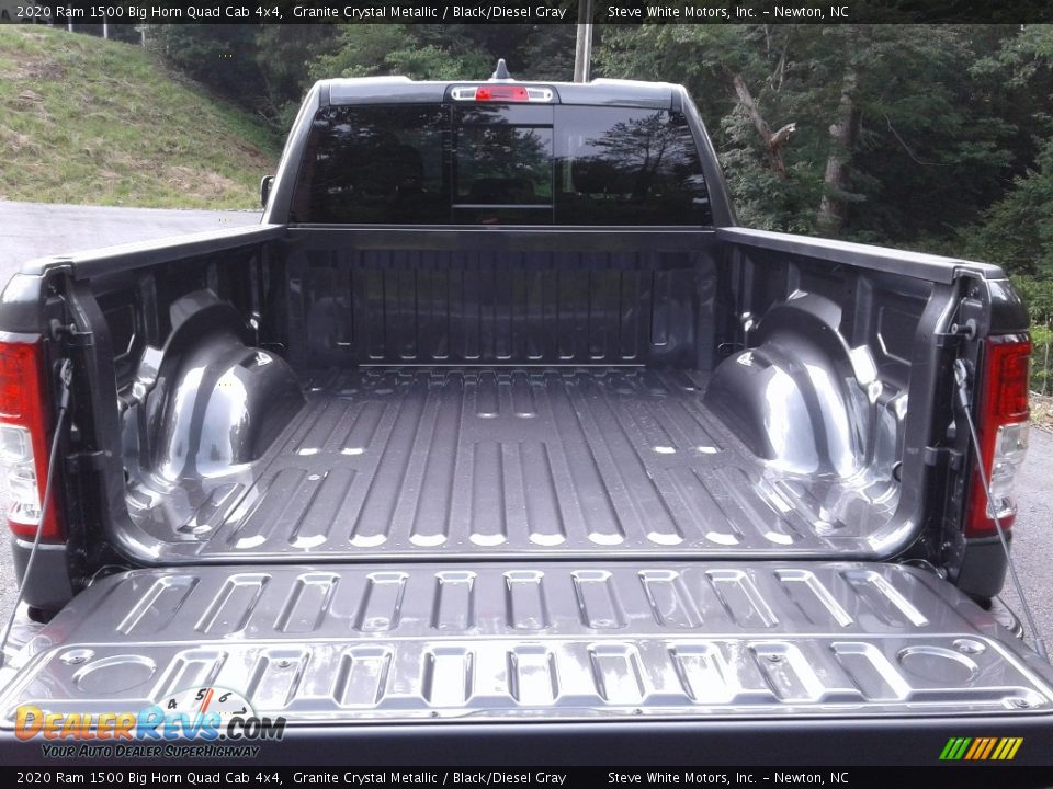 2020 Ram 1500 Big Horn Quad Cab 4x4 Granite Crystal Metallic / Black/Diesel Gray Photo #8