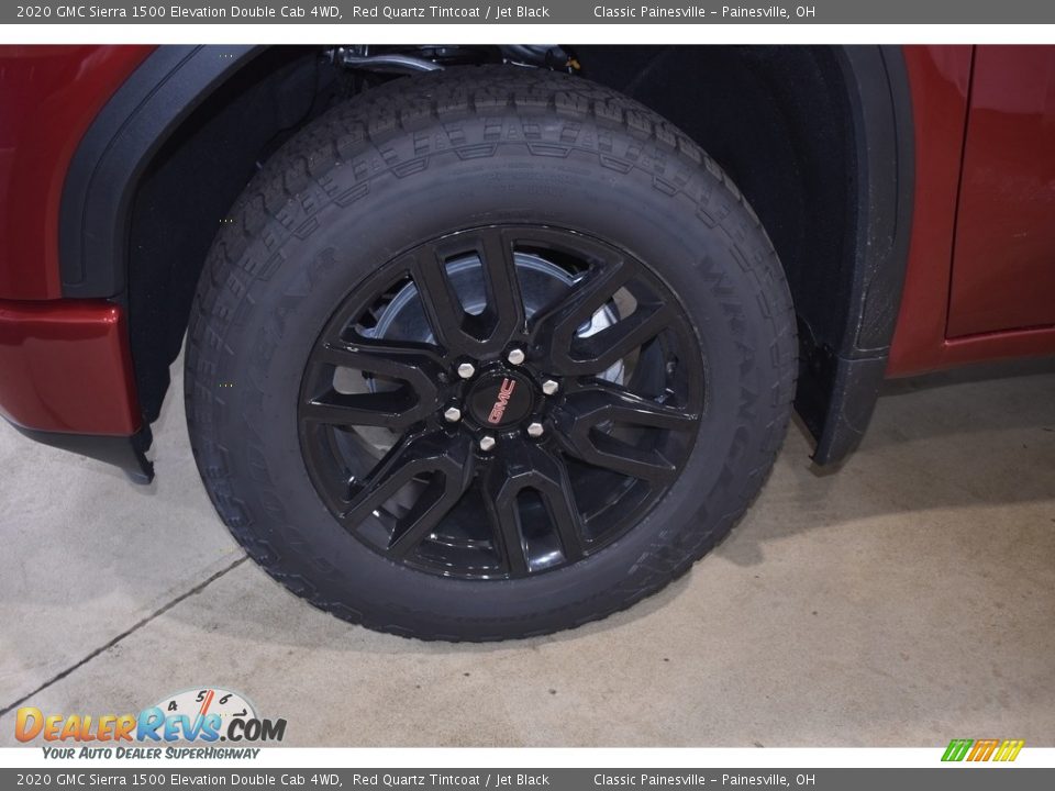 2020 GMC Sierra 1500 Elevation Double Cab 4WD Red Quartz Tintcoat / Jet Black Photo #5
