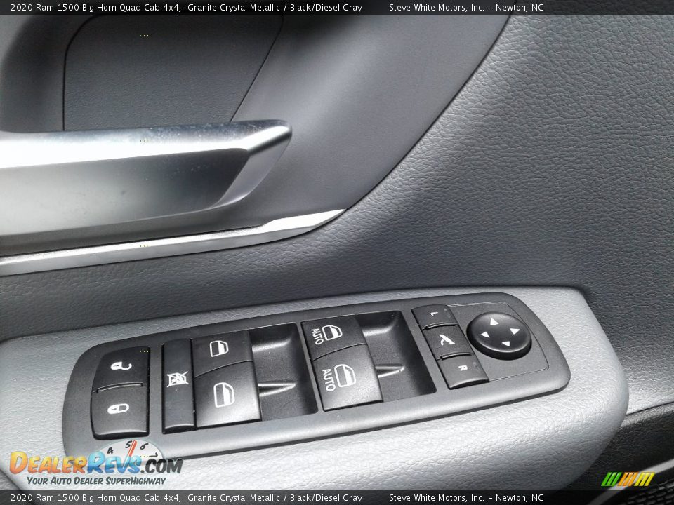 2020 Ram 1500 Big Horn Quad Cab 4x4 Granite Crystal Metallic / Black/Diesel Gray Photo #12