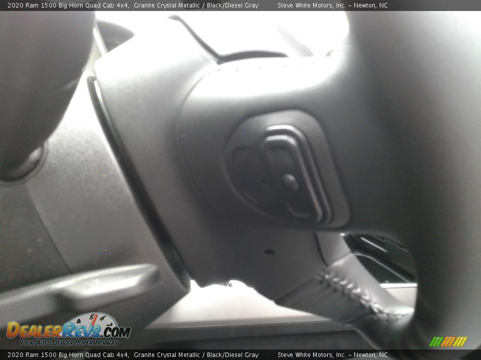 2020 Ram 1500 Big Horn Quad Cab 4x4 Granite Crystal Metallic / Black/Diesel Gray Photo #13