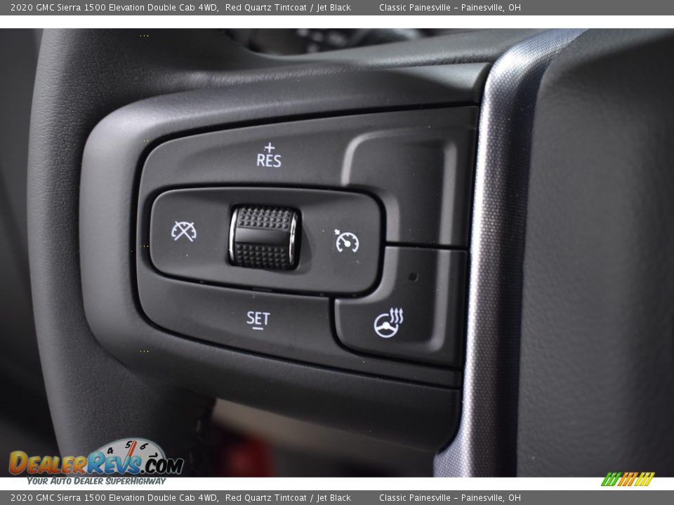 2020 GMC Sierra 1500 Elevation Double Cab 4WD Red Quartz Tintcoat / Jet Black Photo #9