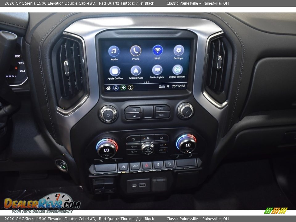 2020 GMC Sierra 1500 Elevation Double Cab 4WD Red Quartz Tintcoat / Jet Black Photo #10